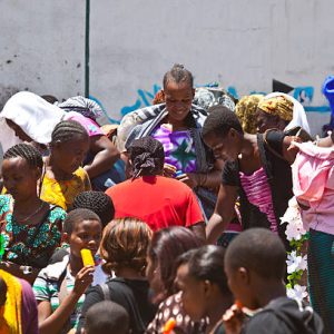 Women in the market. Nairobi, Kenya